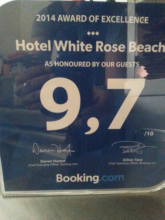 Hotel White Rose Beach Olympiaki Akti Exterior photo